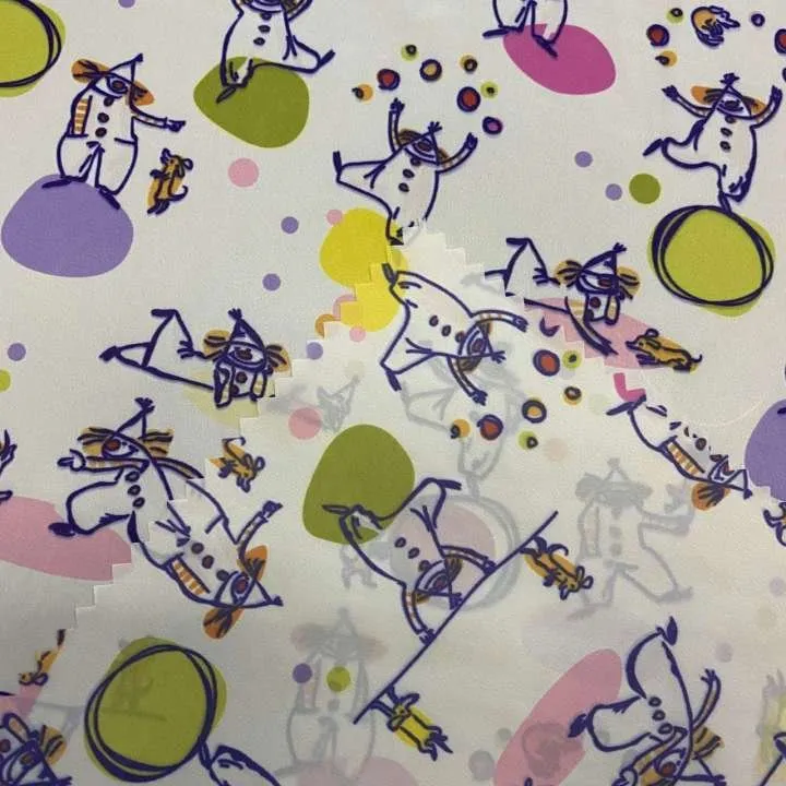 Цловн Принт Најлон Таффета