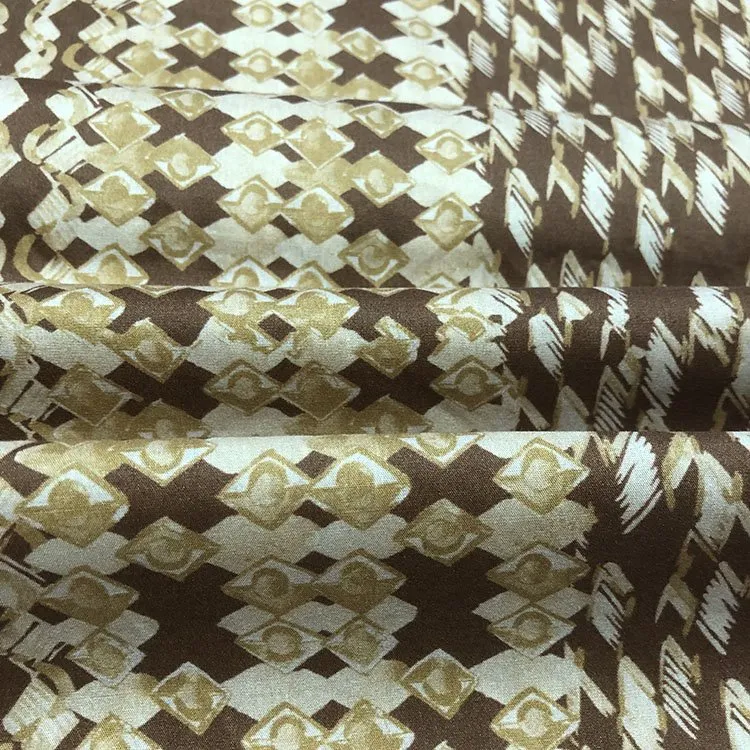 Диамонд Цхецк Тенцел Цоттон Поплин Фабриц